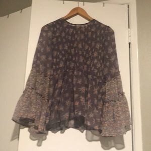 American Eagle peasant blouse
